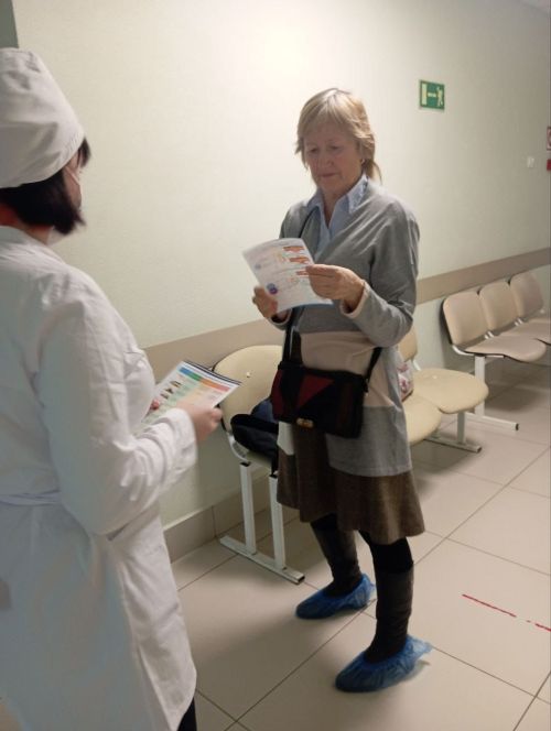 Поликлиника Чистопольской ЦРБ провела акцию по здоровому образу жизни