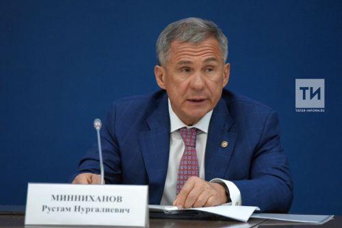 Минниханов татарстанцам: «Приходите на выборы! Приходите всей семьей!»