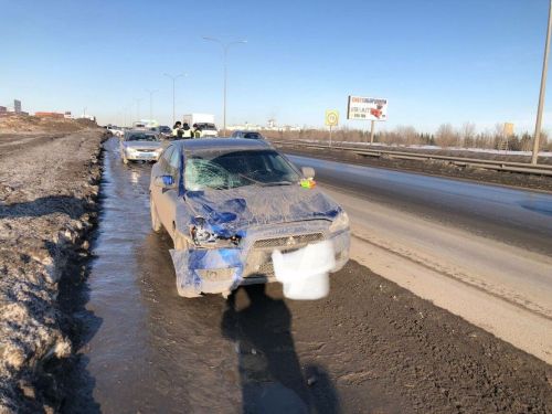 В Тукаевском районе легковушка насмерть сбила пенсионерку, переходившую дорогу в неположенном месте