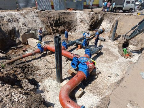В Чистополе началось заполнение системы водопровода