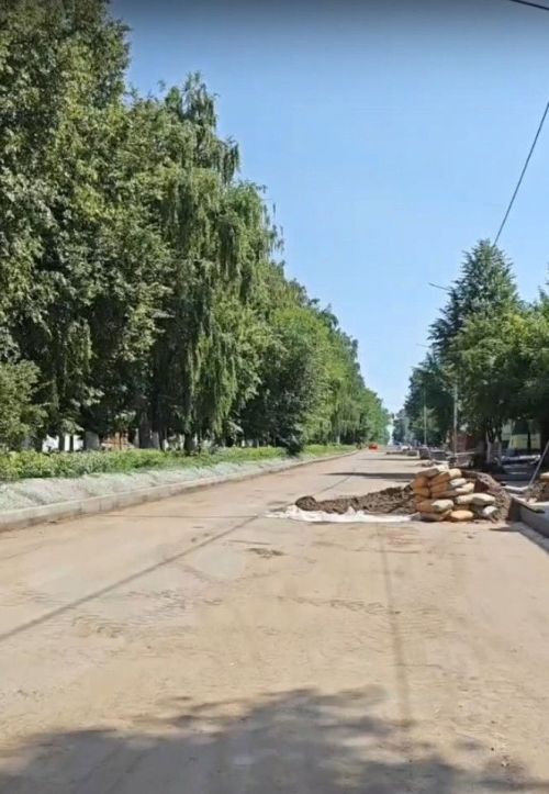 Стало известно, как в Чистополе проходит ремонт дороги по улице Карла Маркса