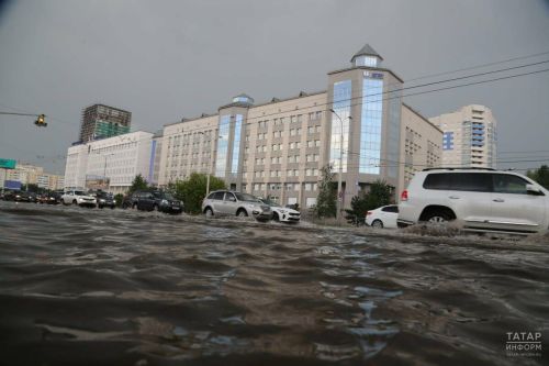 В РТ из-за ливневых дождей из берегов могут выйти реки
