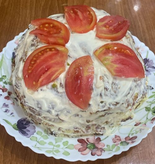 Торт из кабачков