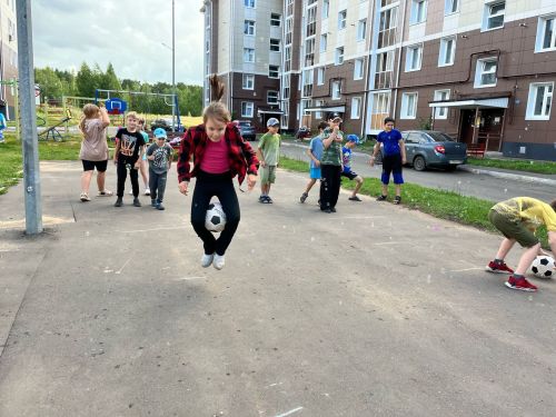 Для чистопольских ребят провели спортивные старты «Мы вместе»