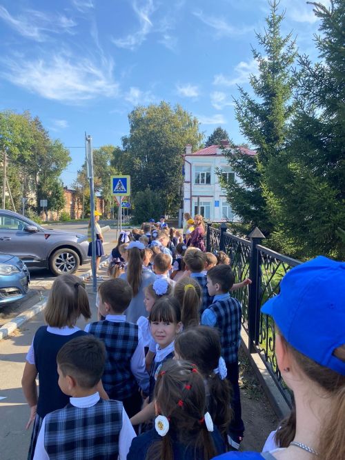 В Чистополе первоклассников посвятили в юные пешеходы