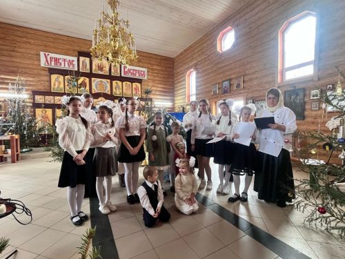 В храме Чистопольского района прошёл праздничный концерт, посвященный Рождеству Христову