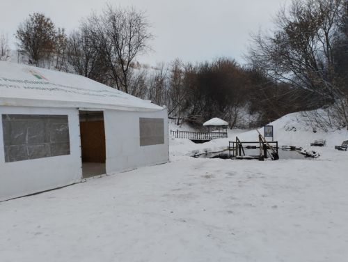 В селе Чистопольского района готовятся к Крещенским купаниям
