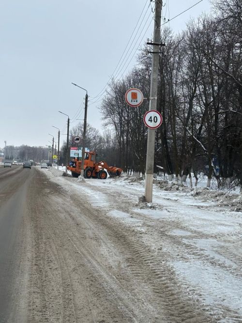 В Чистополе проведены работы по уборке дорог и вывозу снега