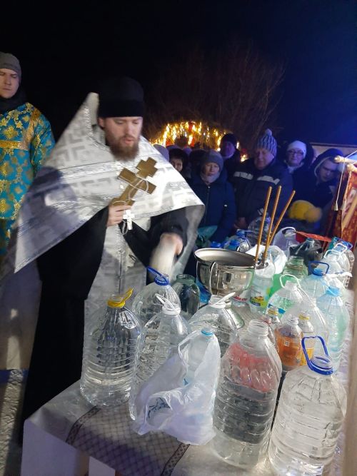 В Чистопольском районе православные встретили праздник Крещения Господня