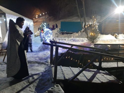 В Чистопольском районе православные встретили праздник Крещения Господня
