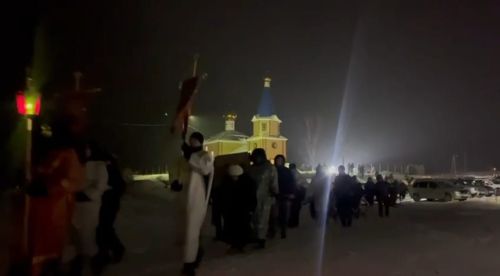 В Чистопольском районе православные встретили праздник Крещения Господня