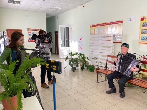 На федеральном канале покажут репортаж, посвященный гармонистам Чистопольского района