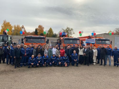 Автопарк Чистопольского водоканала пополнился новой спецтехникой