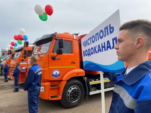 Автопарк Чистопольского водоканала пополнился новой спецтехникой