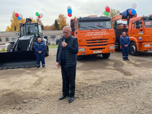 Автопарк Чистопольского водоканала пополнился новой спецтехникой