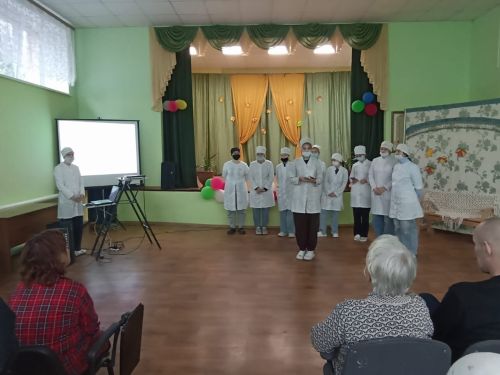 В чистопольском доме-интернате прошло занятие по профилактике гриппа