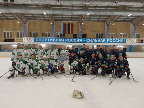 Чистопольский «Восток» одержал победу в товарищеском матче по хоккею