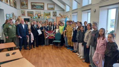 Урок мужества в художественной школе