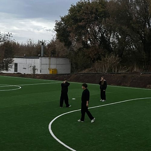 В Чистопольском районе готовится к открытию новое футбольное поле с искусственным покрытием