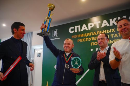 Команда Чистопольского района заняла второе место в бильярде на Спартакиаде муниципальных служащих Татарстана