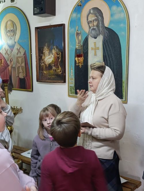 Воспитанники воскресной школы изучили устройство храма через квест