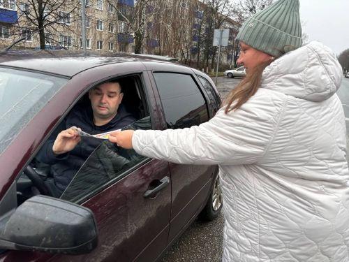 В Чистополе прошла акция по безопасности дорожного движения