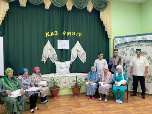 Праздник гусиного пера «Каз өмәсе» прошел в Чистопольском интернате