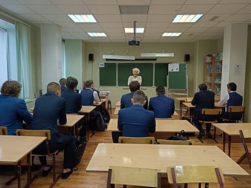 Профориентационная встреча по военной службе состоялась для чистопольских лицеистов