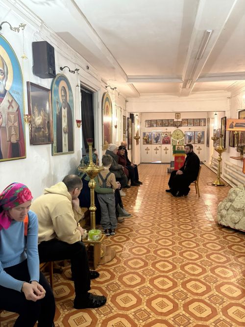 На приходе Сергия Радонежского  прошли занятия для детей и взрослых