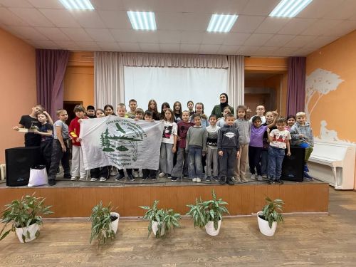 Сотрудники заказника «Чистые луга» провели урок для чистопольских школьников