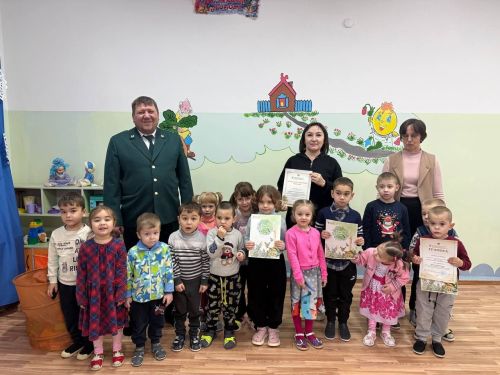 Сотрудники заказника «Чистые луга» провели эко-урок для детей Чистопольского района