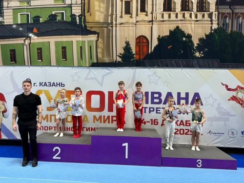 Чистопольские гимнасты завоевали медали на всероссийском Кубке Стретовича