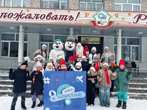 Скачки на коне и бег в лаптях: в Чистопольском районе прошли «Весёлые состязания»