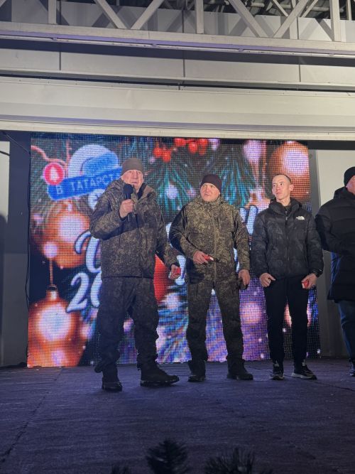 В Чистополе прошло открытие главной елки