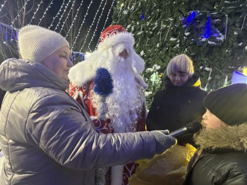 В Чистополе прошло открытие главной елки