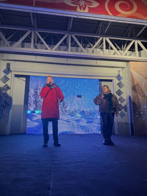 В Чистополе прошло открытие главной елки
