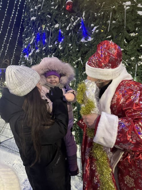 В Чистополе прошло открытие главной елки