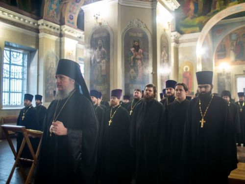 В Свято-Никольском кафедральном соборе состоялась исповедь духовенства Чистопольской епархии