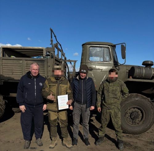 Глава Чистопольского района Дмитрий Иванов доставил гуманитарный груз в зону СВО к Дню защитника Отечества