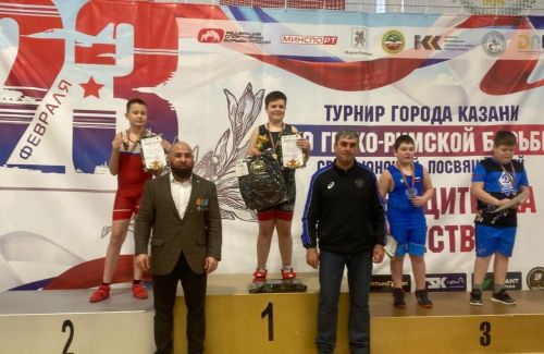 Чистопольские спортсмены завоевали призовые места на соревнованиях по греко-римской борьбе