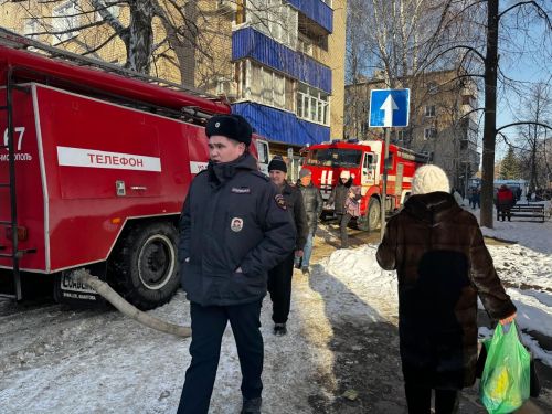 Пожар в Чистополе: эвакуированы мать и ребенок