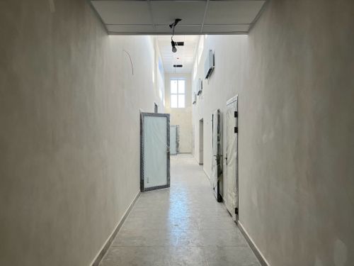 В будущем здании центра «Статус» активно продолжается капитальный ремонт