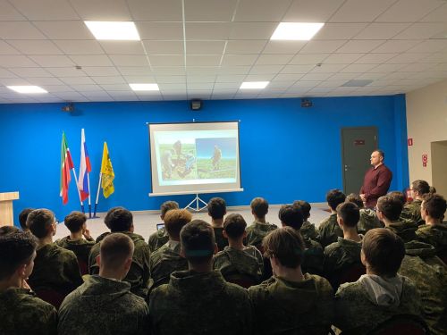 Стартовала смена учебно-военных сборов «Авангард» для юношей Альметьевского района