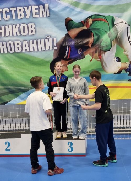 Бронза в копилке чистопольской бадминтонистки Полины Мезиковой