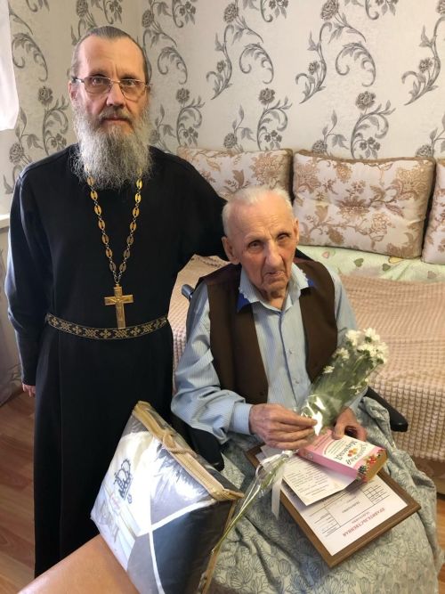 В Чистополе ветеран Великой Отечественной войны принимал поздравления с днем рождения