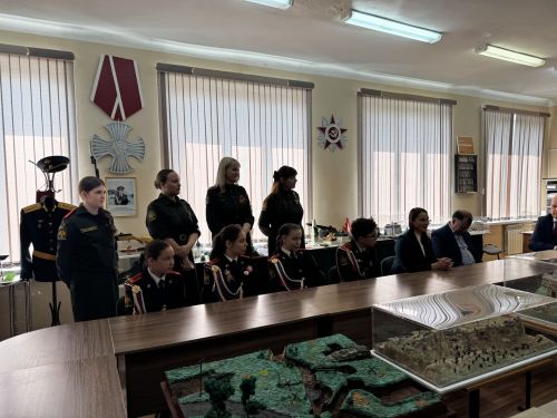 В Чистопольской кадетской школе-интернате прошла встреча с Героем России Иваном Жарским