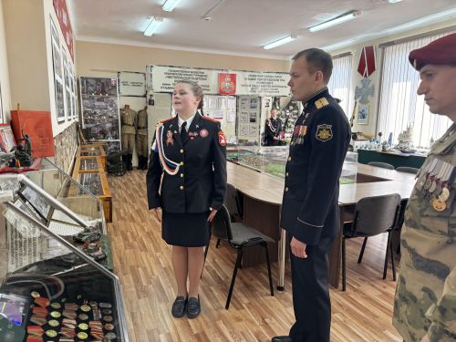 В Чистопольской кадетской школе-интернате прошла встреча с Героем России Иваном Жарским