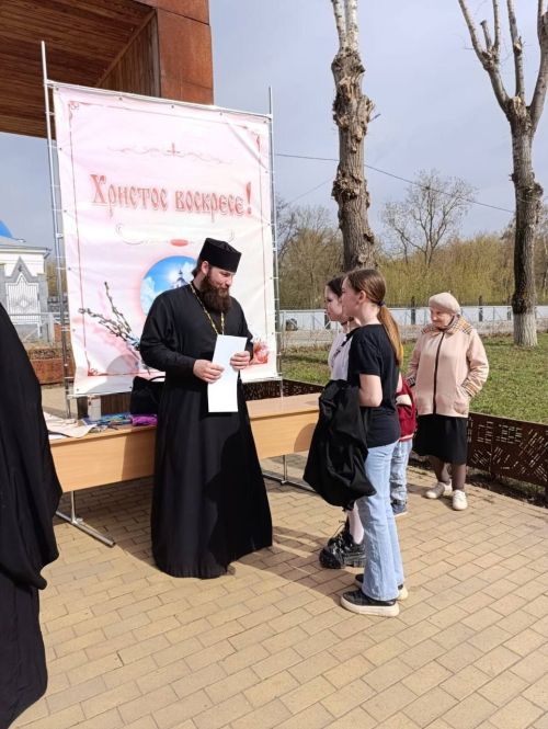 В Чистополе прошла праздничная пасхальная акция у Казанского храма