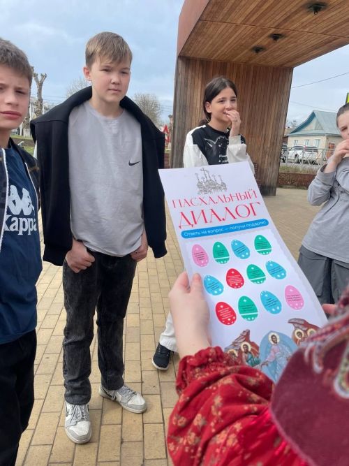 В Чистополе прошла праздничная пасхальная акция у Казанского храма