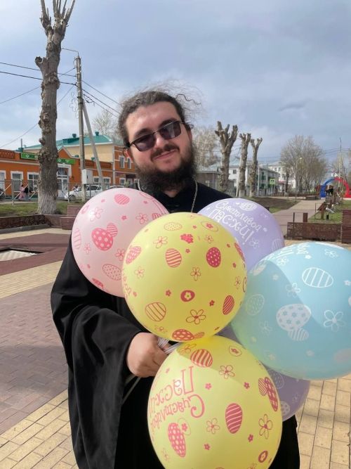 В Чистополе прошла праздничная пасхальная акция у Казанского храма